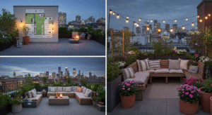 Apartment Rooftop Garden