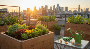 rooftop garden
