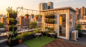 Urban Rooftop Garden 1